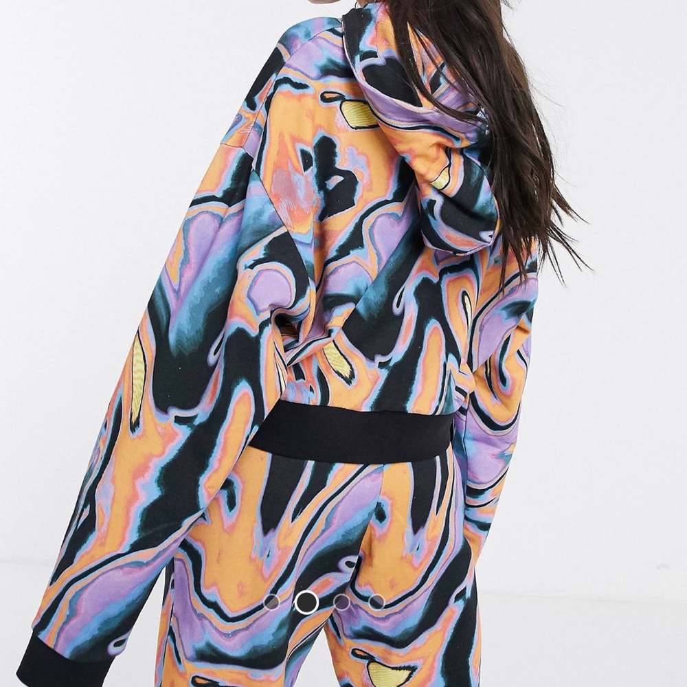 Crooked Tongues Tie Dye Hoodie (XL) - Picture 2 of 7